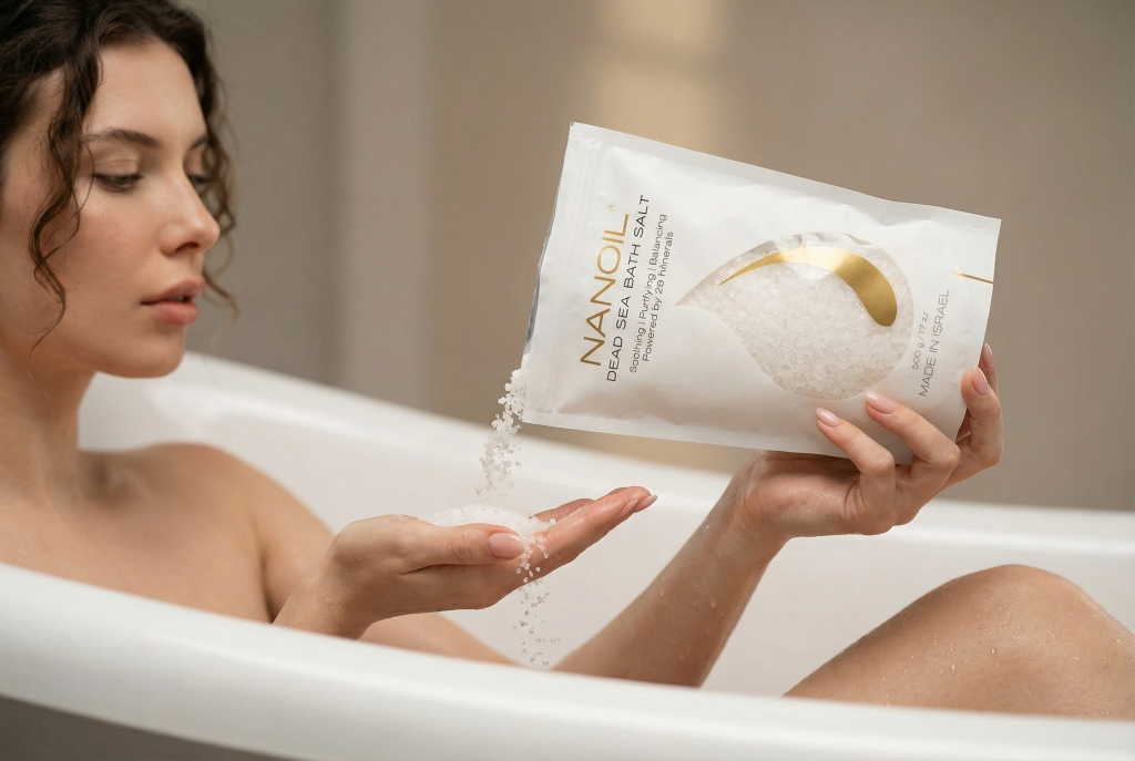 badesalt til badekar nanoil