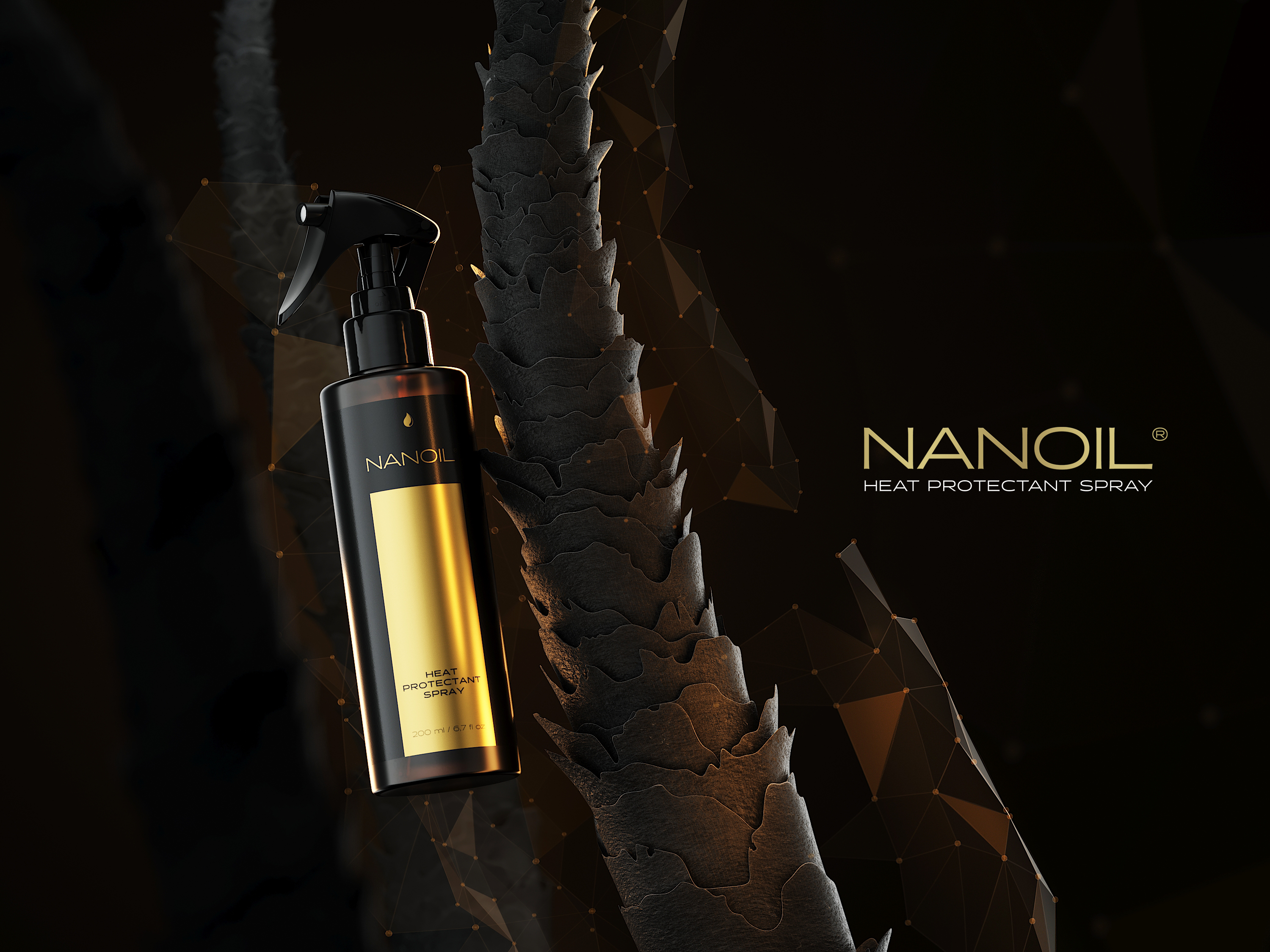 varmebeskyttende spray til hår nanoil