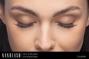 Cluster øjenvipper – Nanolash DIY Lash Extensions – En fuld vippe transformation på et øjeblik!