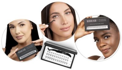 nanolash Falske øjenvipper Pre-Glued